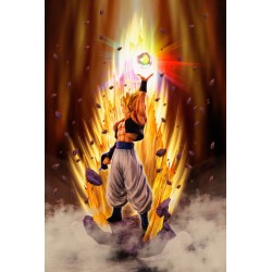 Figurine Dragon Ball Z Figuarts Zero Extra Battle Fusion Reborn Gogeta SSJ