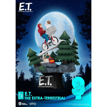 Diorama E.T. l'Extra-Terrestre D-Stage Iconic Movie Scene
