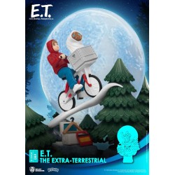 Diorama E.T. l'Extra-Terrestre D-Stage Iconic Movie Scene