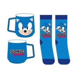 Coffret Chaussettes et Mug Sonic the Hedgehog