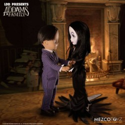 Poupées la Famille Addams Living Dead Dolls Gomez et Morticia