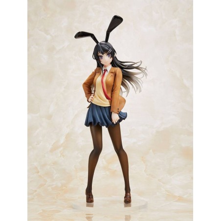 Figurine Rascal Does Not Dream of Bunny Girl Senpai Mai Sakurajima Uniform Bunny Version