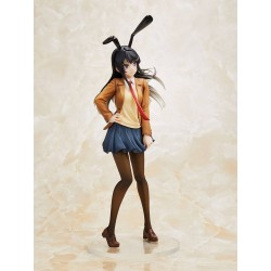 Figurine Rascal Does Not Dream of Bunny Girl Senpai Mai Sakurajima Uniform Bunny Version