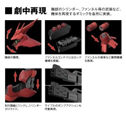 Maquette Gundam Char's Counterattack RG 1/144 Sazabi
