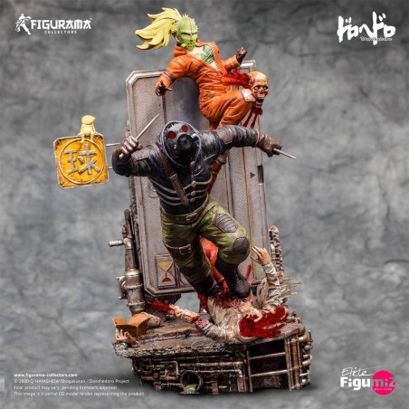 Statuette Dorohedoro Elite FigumiZ 1/8 Caiman & Nikaido