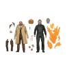 Pack de 2 figurines Halloween II Ultimate Michael Myers & Dr Loomis
