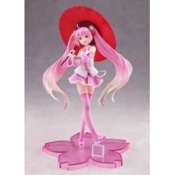 Figurine Hatsune Miku Sakura Miku 2nd Season New Written Japanese Umbrella Version