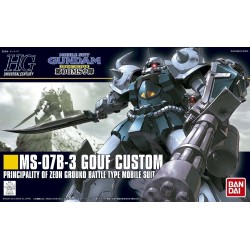 Maquette Gundam 08th MS Team HG UC 1/144 Gouf Custom