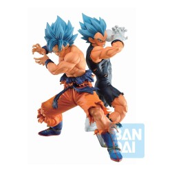 Statuette Dragon Ball Super Vs Omnibus Super Ichibansho Goku SSGSS & Vegeta SSGSS