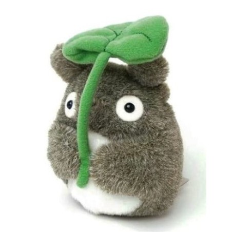 Peluche beanbag Mon Voisin Totoro Totoro & Feuille
