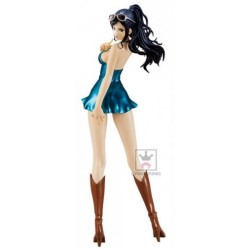Figurine One Piece Glitter & Glamours Special Nico Robin Metallic Version Bleu