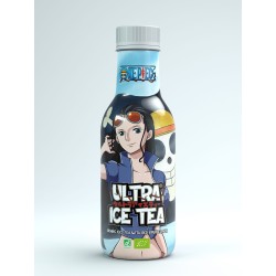Bouteille de thé glacé bio One Piece Ultra Ice Tea Fruits Rouges Nico Robin