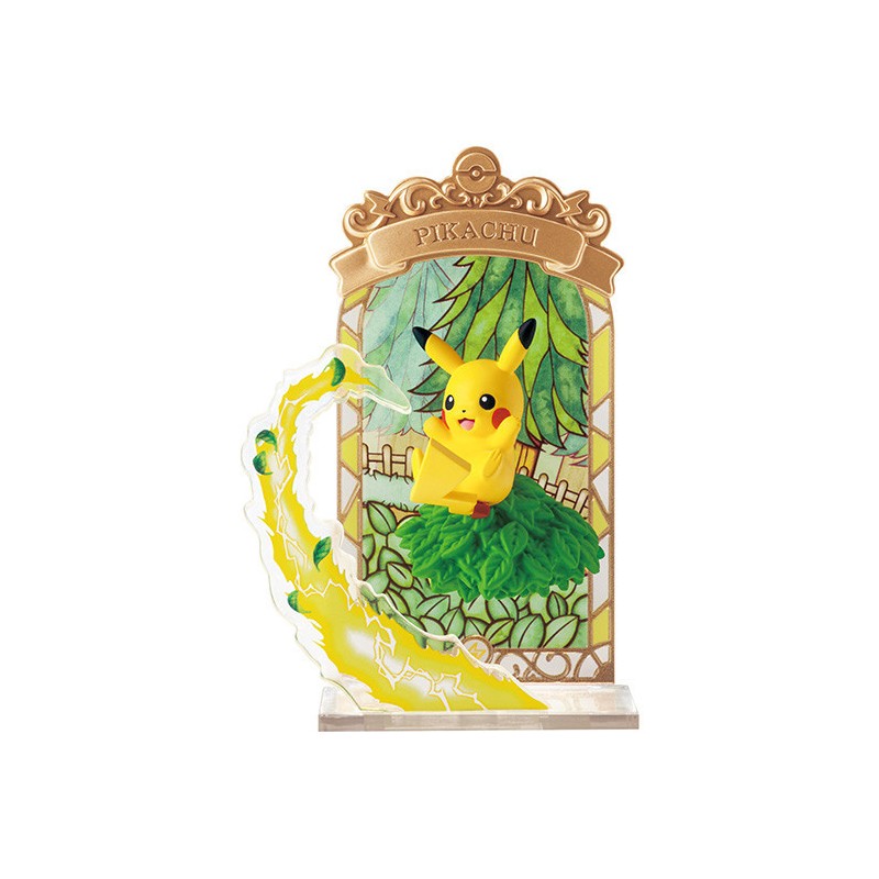 Figurine Pokemon Stained Glass Collection Pikachu