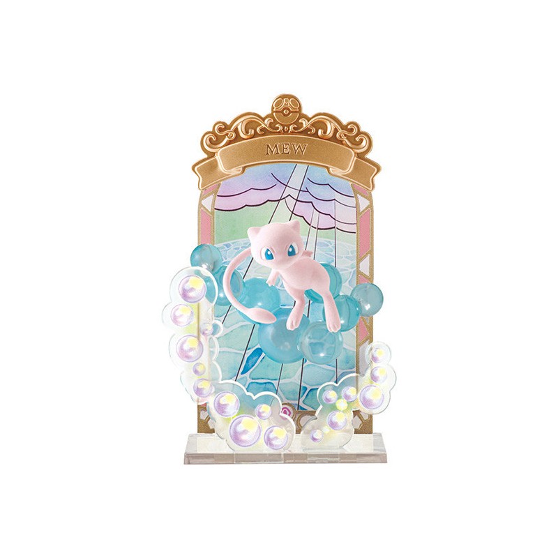 Figurine Pokemon Stained Glass Collection Mew