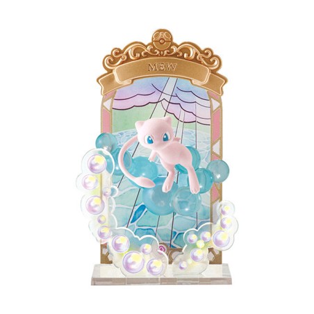 Figurine Pokemon Stained Glass Collection Mew
