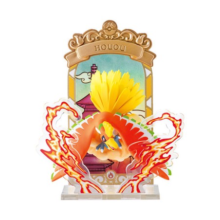 Figurine Pokemon Stained Glass Collection Ho-Oh