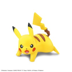 Maquette Pokemon Poke-Pla Quick 03 Pikachu en position de combat