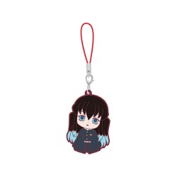 Porte-clés en caoutchouc Demon Slayer Capsule Rubber Mascot 5 Muichiro Tokito