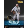 Figurine Retour vers le Futur Movie Masterpiece 1/6 Doc Brown Deluxe Version