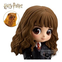 Figurine Q Posket Harry Potter Hermione Et Crookshanks