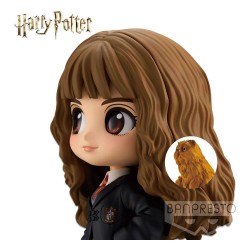 Figurine Q Posket Harry Potter Hermione Et Crookshanks