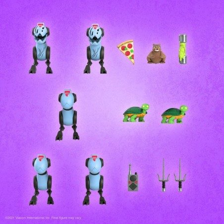 Figurine Les Tortues Ninja Ultimates Mousers