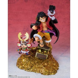 Statuette One Piece Figuarts Zero Monkey D. Luffy by Eiichiro Oda WT100 Daikaizoku Hyakkei