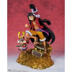Statuette One Piece Figuarts Zero Monkey D. Luffy by Eiichiro Oda WT100 Daikaizoku Hyakkei