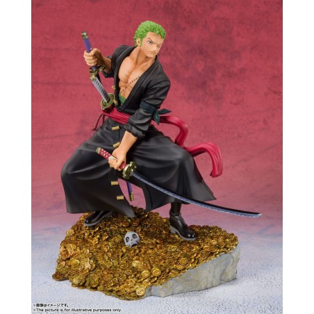 Statuette One Piece Figuarts Zero Roronoa Zoro by Eiichiro Oda WT100 Daikaizoku Hyakkei