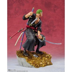 Statuette One Piece Figuarts Zero Roronoa Zoro by Eiichiro Oda WT100 Daikaizoku Hyakkei