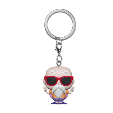Porte-clés Pocket Dragon Ball Z POP! Master Roshi Peace Sign