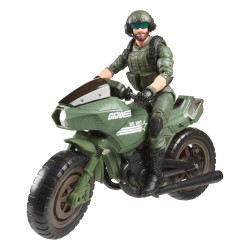 Figurine G.I. Joe Classified Series Cobra Island 2021 Alvin Breaker Kibbey & Ram Cycle