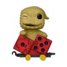Figurine POP L'étrange Noël de Mr. Jack Disney Train Cart Vinyl Oogie in Dice Cart