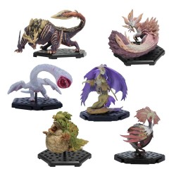Lot de 6 figurines Monster Hunter CFB MH Standard Model Plus Vol. 19