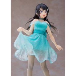 Figurine Rascal Does Not Dream of Bunny Girl Senpai Coreful Mai Sakurajima Clear Dress Version