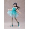 Figurine Rascal Does Not Dream of Bunny Girl Senpai Coreful Mai Sakurajima Clear Dress Version
