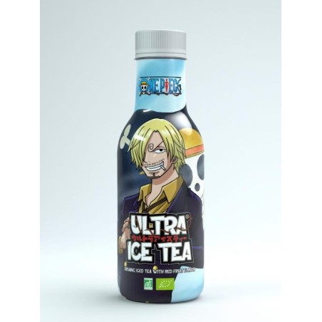Bouteille de thé glacé bio One Piece Ultra Ice Tea Fruits Rouges Sanji