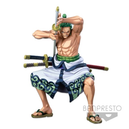Statuette One Piece BWFC 3 Super Master Stars Piece Inchibansho Zoro Two Dimensions Version