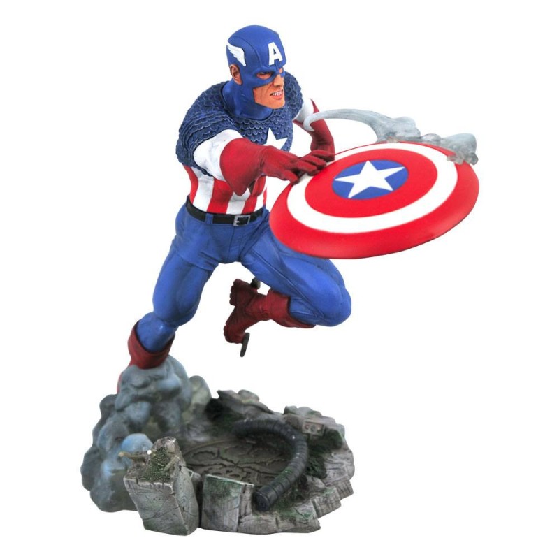 Statuette Marvel Gallery Vs Captain America