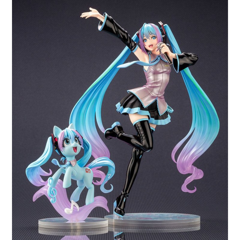 Statuette Mon Petit Poney feat. Hatsune Miku Bishoujo 1/7 Hatsune Miku Pony