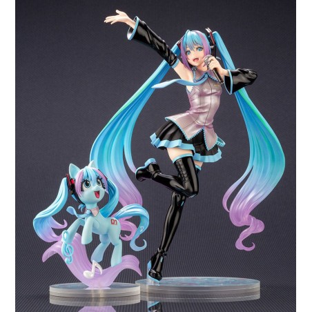 Statuette Mon Petit Poney feat. Hatsune Miku Bishoujo 1/7 Hatsune Miku Pony