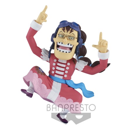 Figurine One Piece WCF The Great Pirates 100 Landscapes Volume 5 Scratchmen Apoo