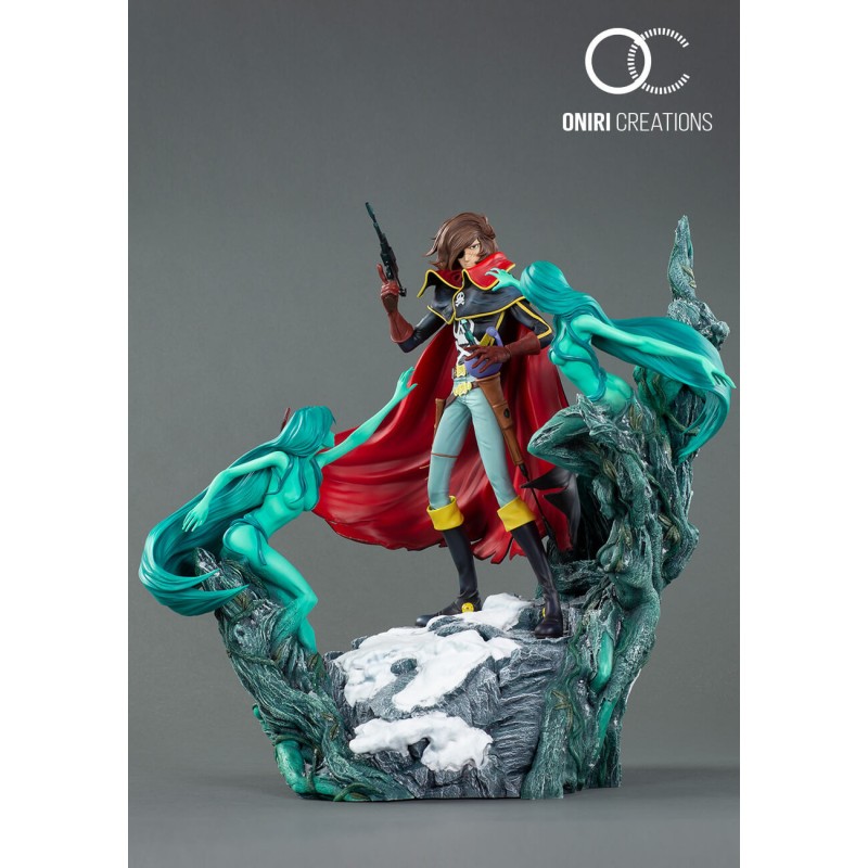 Statuette en résine Captain Harlock Albator, Corsaire de l’Espace