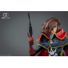 Statuette en résine Captain Harlock Albator, Corsaire de l’Espace