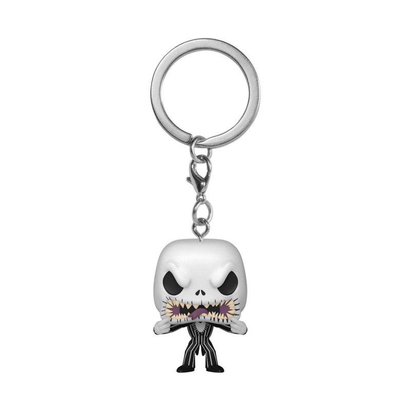 Porte-clés L´étrange Noël de Mr. Jack Pocket POP! Jack Scary Face