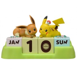 Calendrier Perpétuel Pokémon Pikachu et Evoli