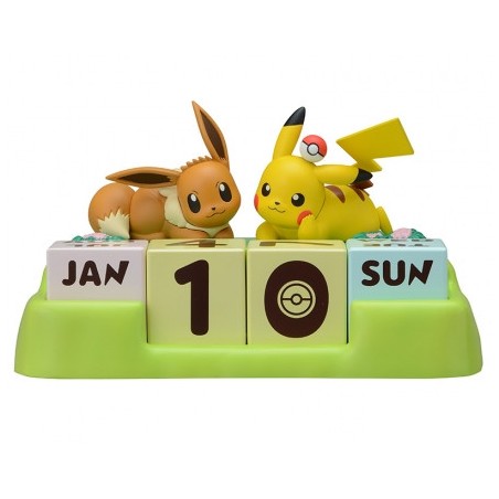 Calendrier Perpétuel Pokémon Pikachu et Evoli