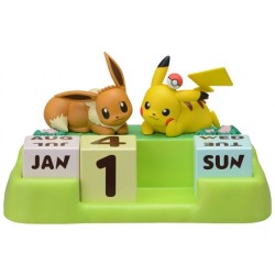 Calendrier Perpétuel Pokémon Pikachu et Evoli