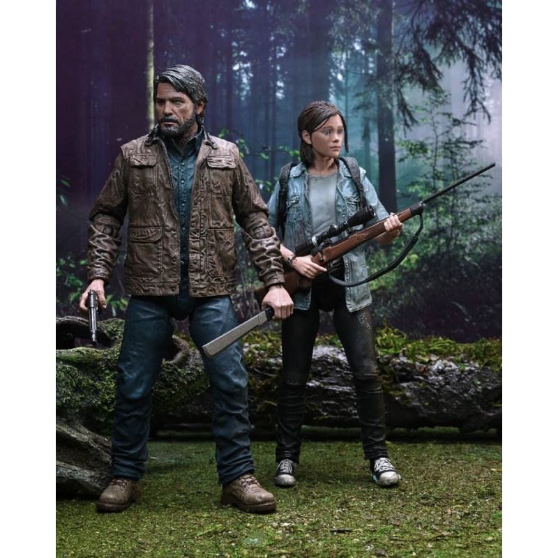 Pack de 2 figurines The Last of Us Part II Ultimate Joel & Ellie