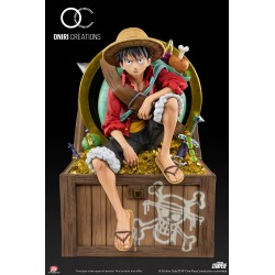 Statuette en résine One Piece Quarter Scale Collectible Mugiwara No Luffy